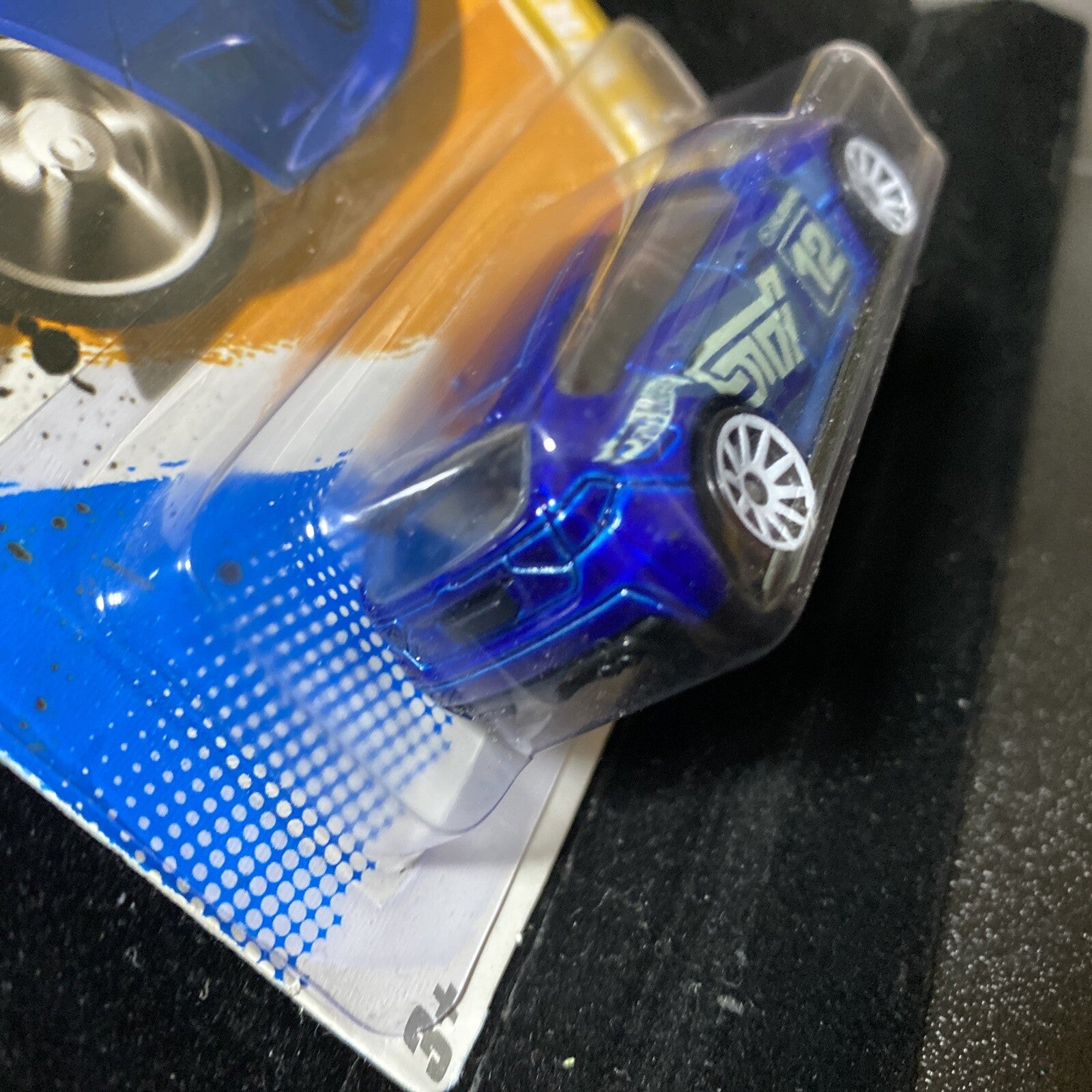 Hot Wheels Subaru WRX STI Blue 2012 NEW MODELS 33/50 in Card Protector3
