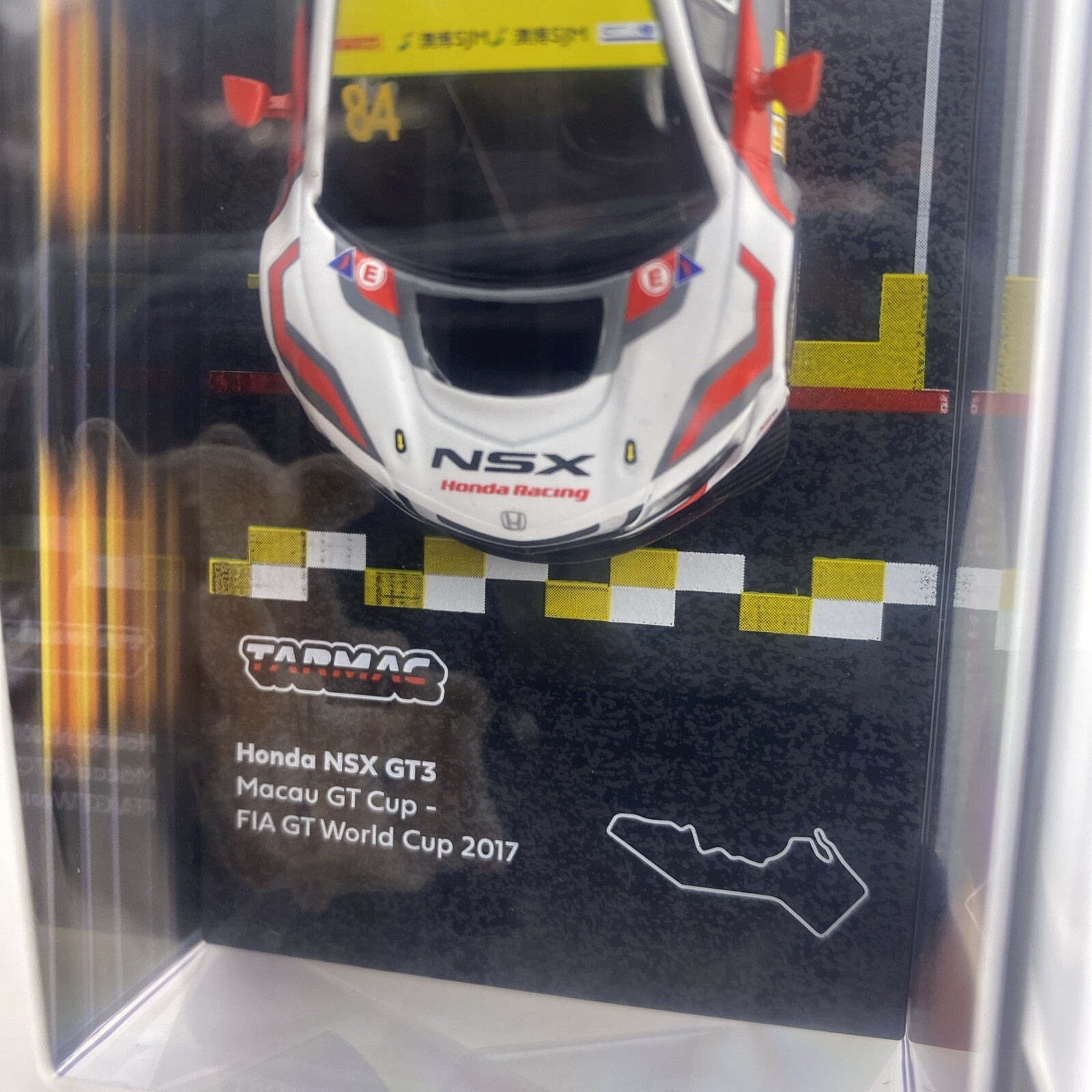 Honda NSX GT3   White   Tarmac Works   T64 028 17MGT84 #84 / FIA GT World Cup 177