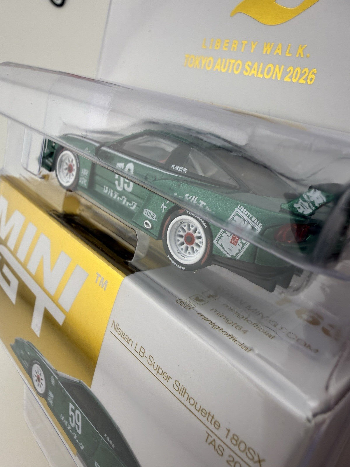 Nissan LB Super Silhouette 180SX by Mini GT MGT 01163 LBWK Package3