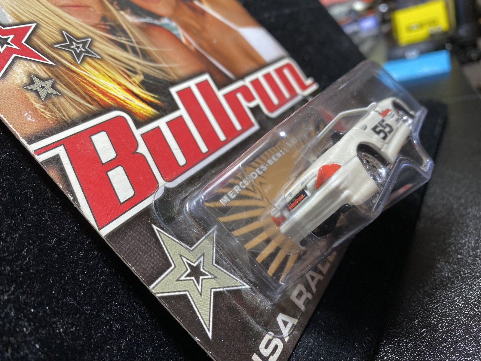 Mercedes Benz SL55 AMG   Hot Wheels Bullrun   USA RALLY2