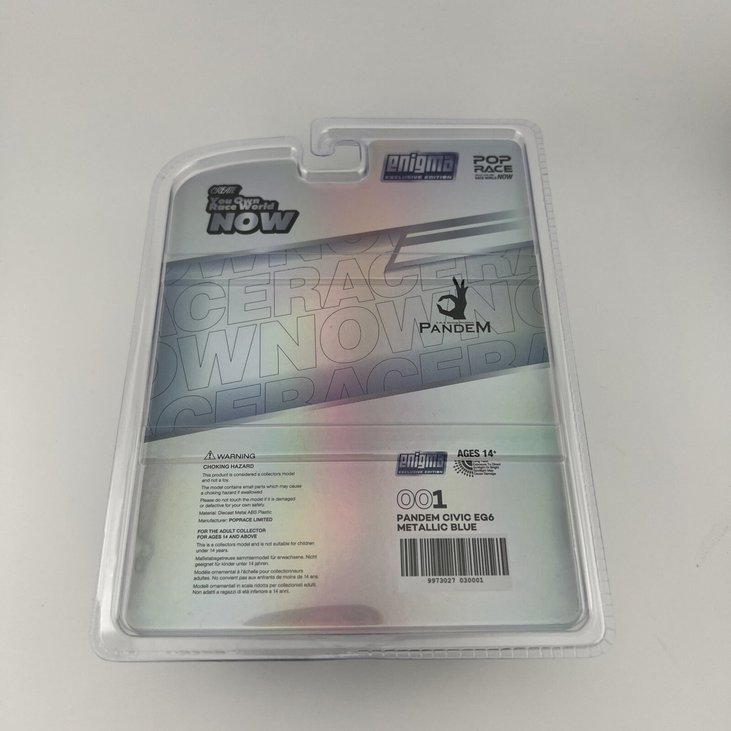 Pandem Civic EG6 Raw Metal   POPRACE PRE 001 CH5