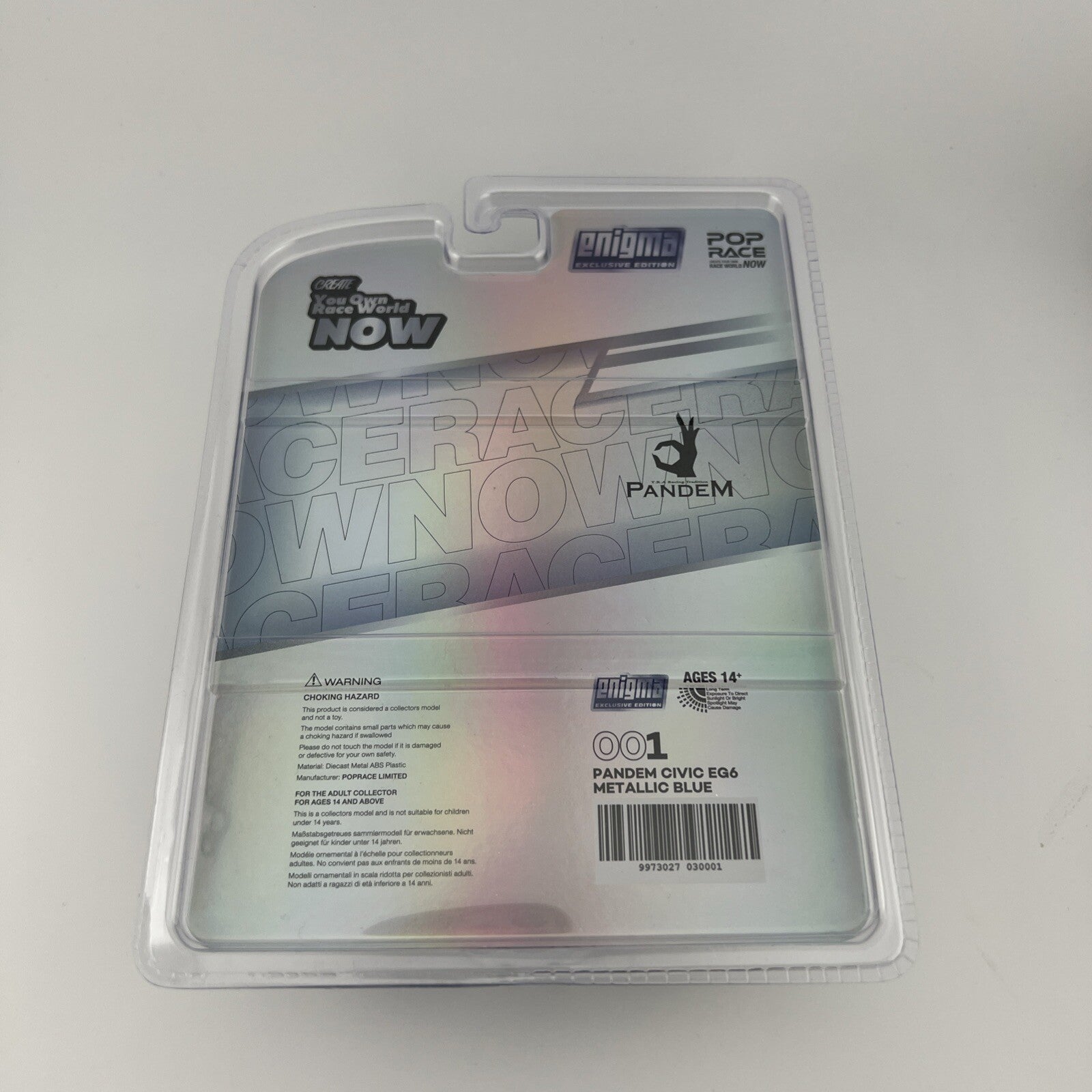 Pandem Civic EG6 Raw Metal   POPRACE PRE 001 CH5