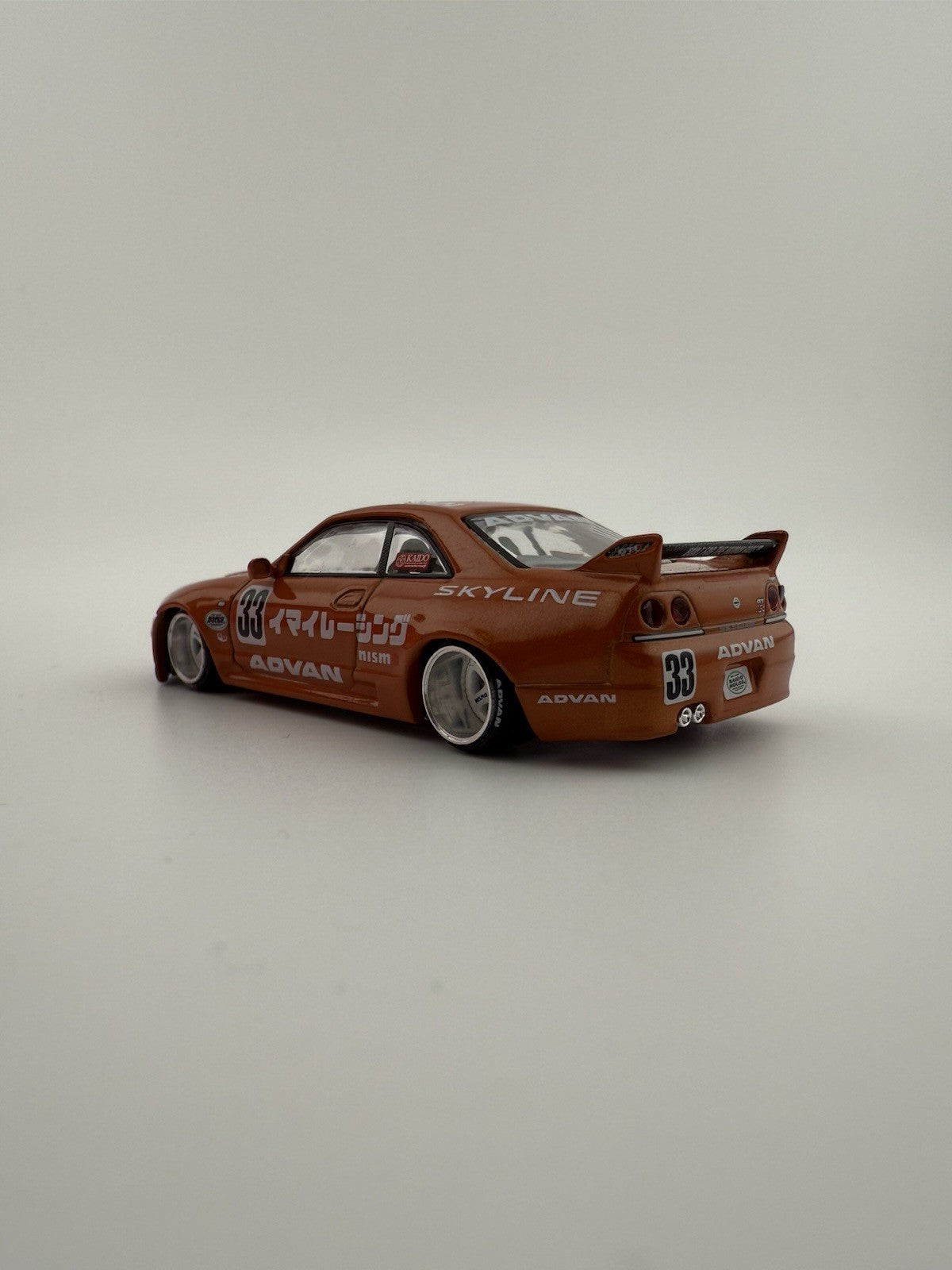 Nissan Skyline GT R (R33) Imai Racing Orange   Kaido House KHMG 151 LTDEDN Open5