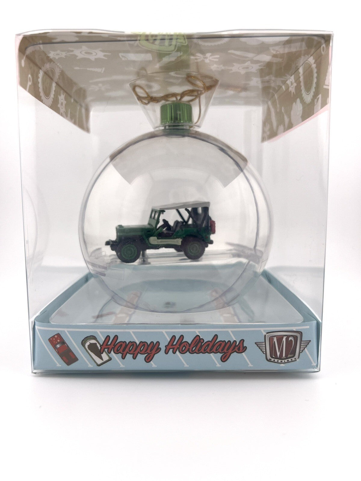 M2 O'Reilly Exclusive 2022 Christmas Ornaments 1944 Jeep MB New0