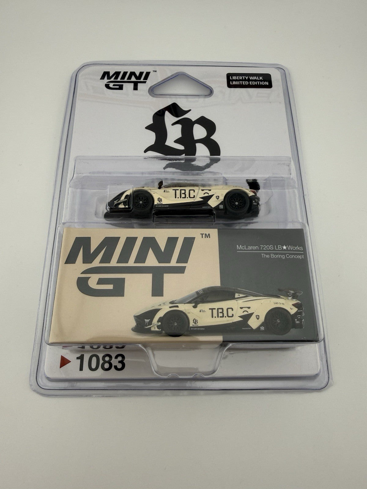 Mclaren 720S LB Works The Boring Concept   Mini GT 1083 LBWK Packaging0