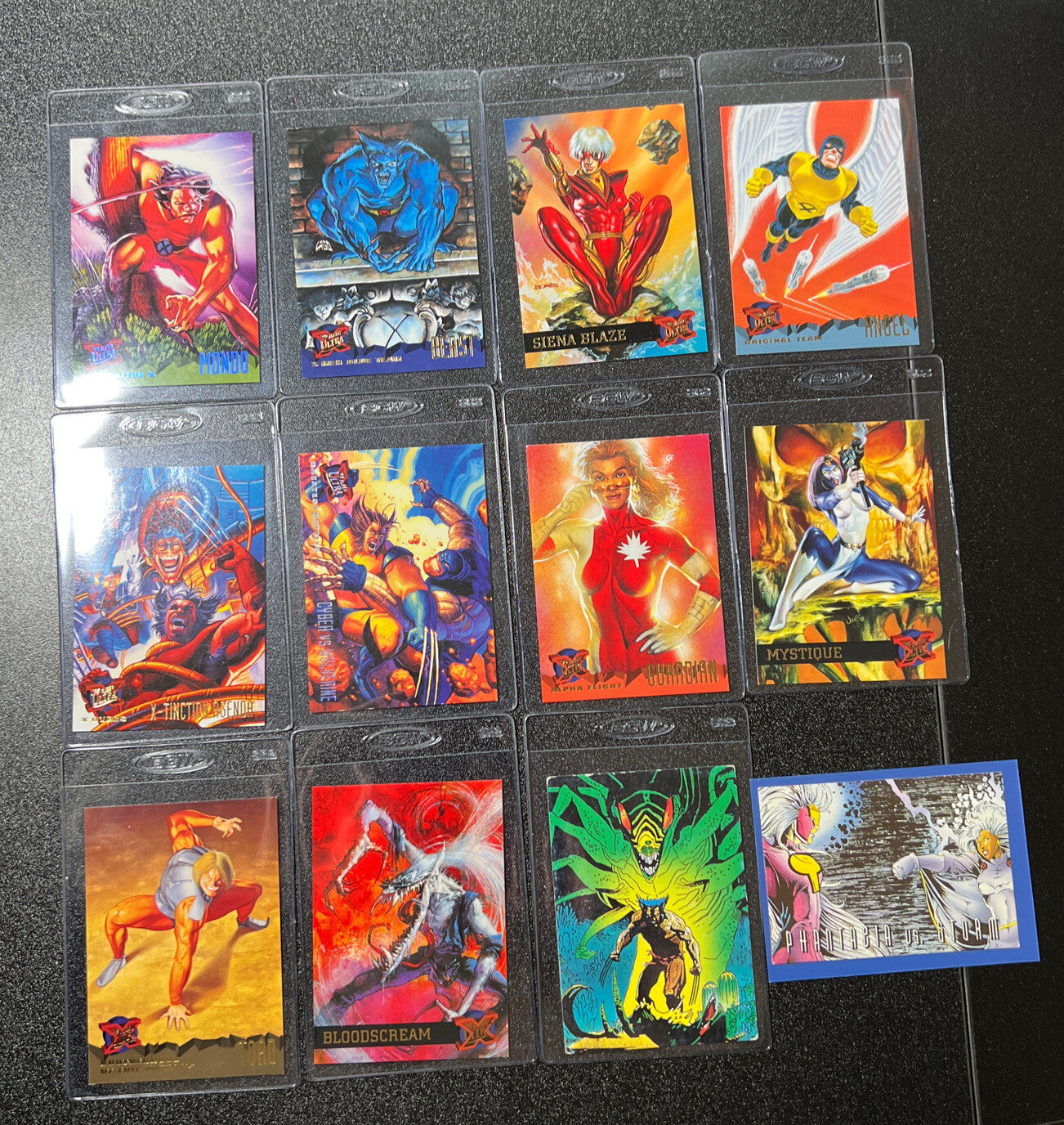 X Men 95 Fleer Ultra Trading Cards Lot of 100