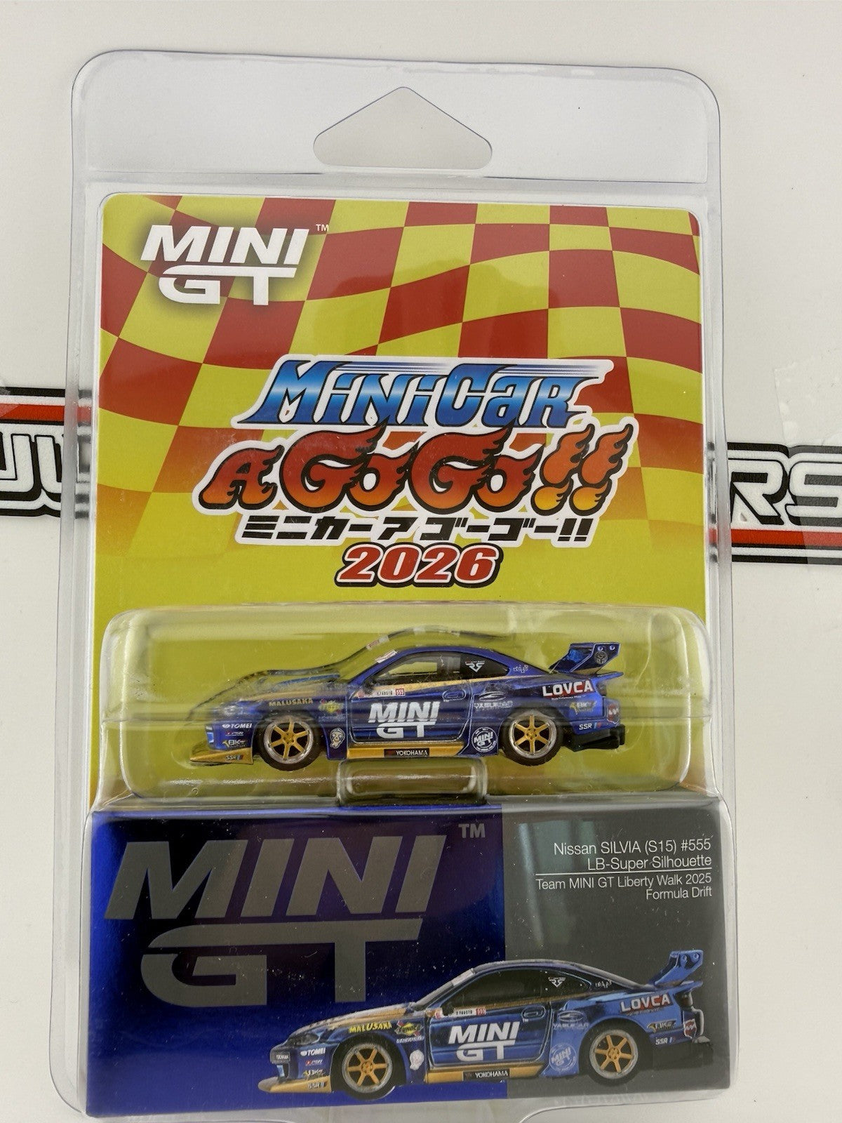 Nissan Silvia (S15) LB Super Silhouette Works by Mini GT MGT 01157 GoGo Package0