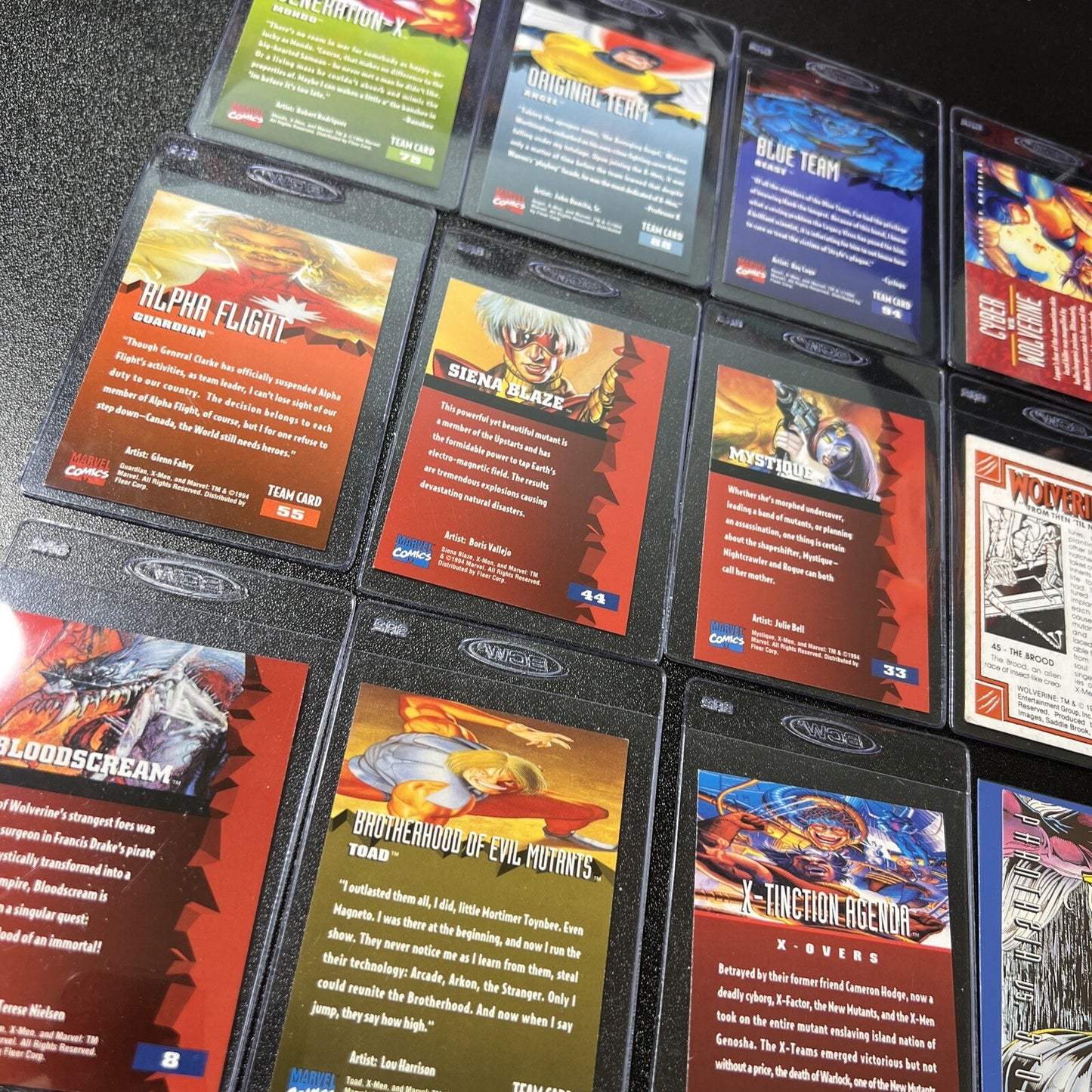 X Men 95 Fleer Ultra Trading Cards Lot of 1015