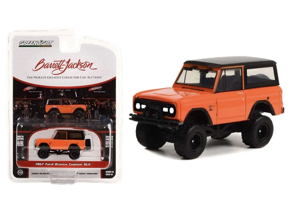 1967 Ford Bronco Custom SUV   GreenLight   1:64 Scale Diecast Car2