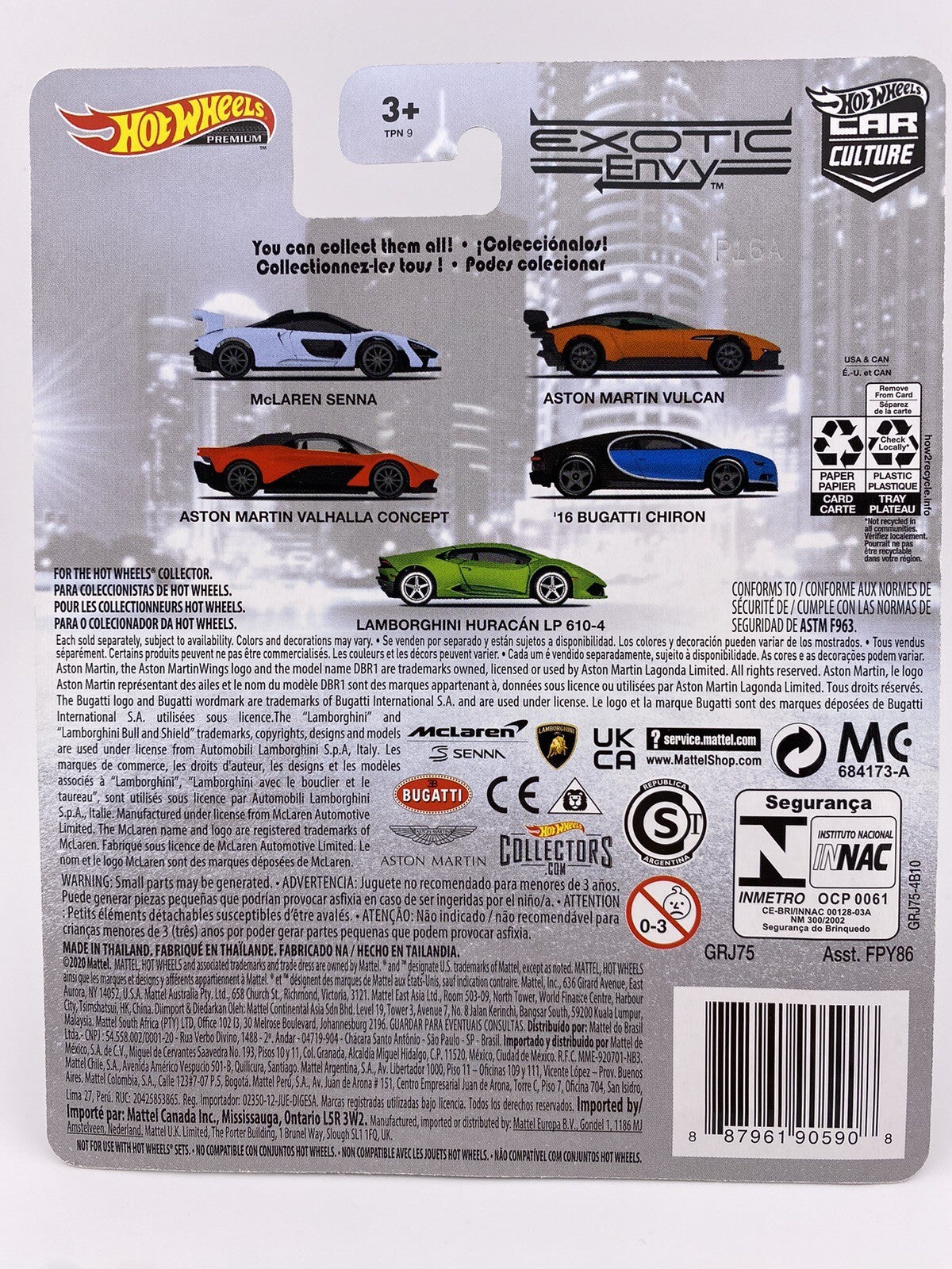 Aston Martin Valhalla Concept   Red   Hot Wheels   Exotic Envy 3 of 5 in Protect4