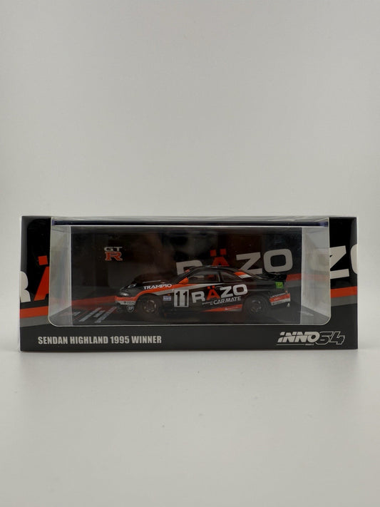 Nissan Skyline GT R R33 INNO64 IN64 R33R RAZO #11 WINNER SEDAN HIGHLAND0