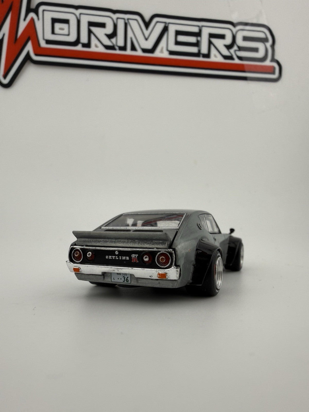 Nissan Skyline Kenmeri KPGC110  Raw Metal PopRace Enigma 006  Opened3