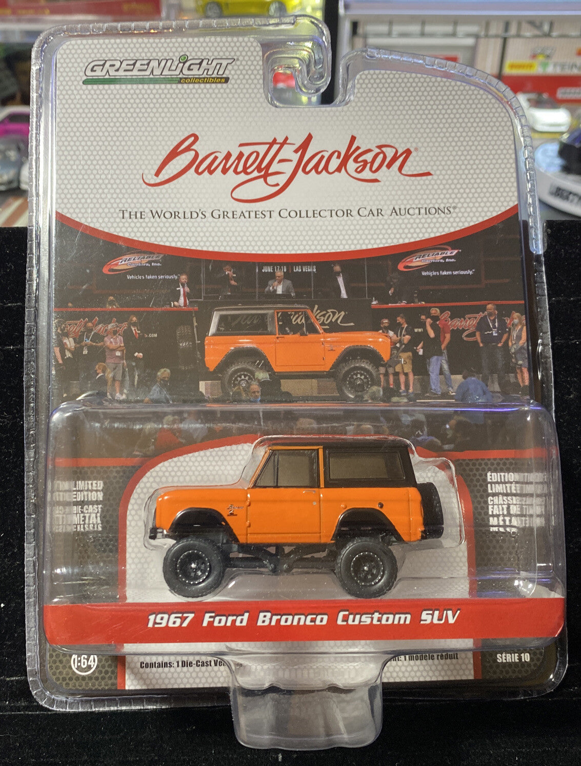 1967 Ford Bronco Custom SUV   GreenLight   1:64 Scale Diecast Car0