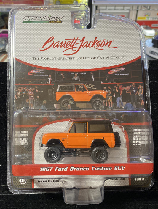1967 Ford Bronco Custom SUV   GreenLight   1:64 Scale Diecast Car0
