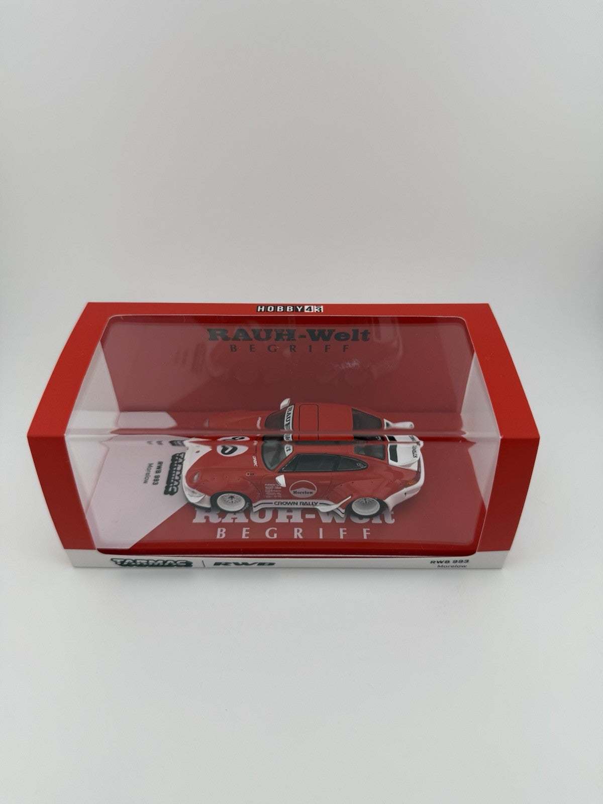 1/43   Porsche RWB 993 #8 "Morelow" Red and White "RAUH Welt BEGRIFF" T43 014 ML2