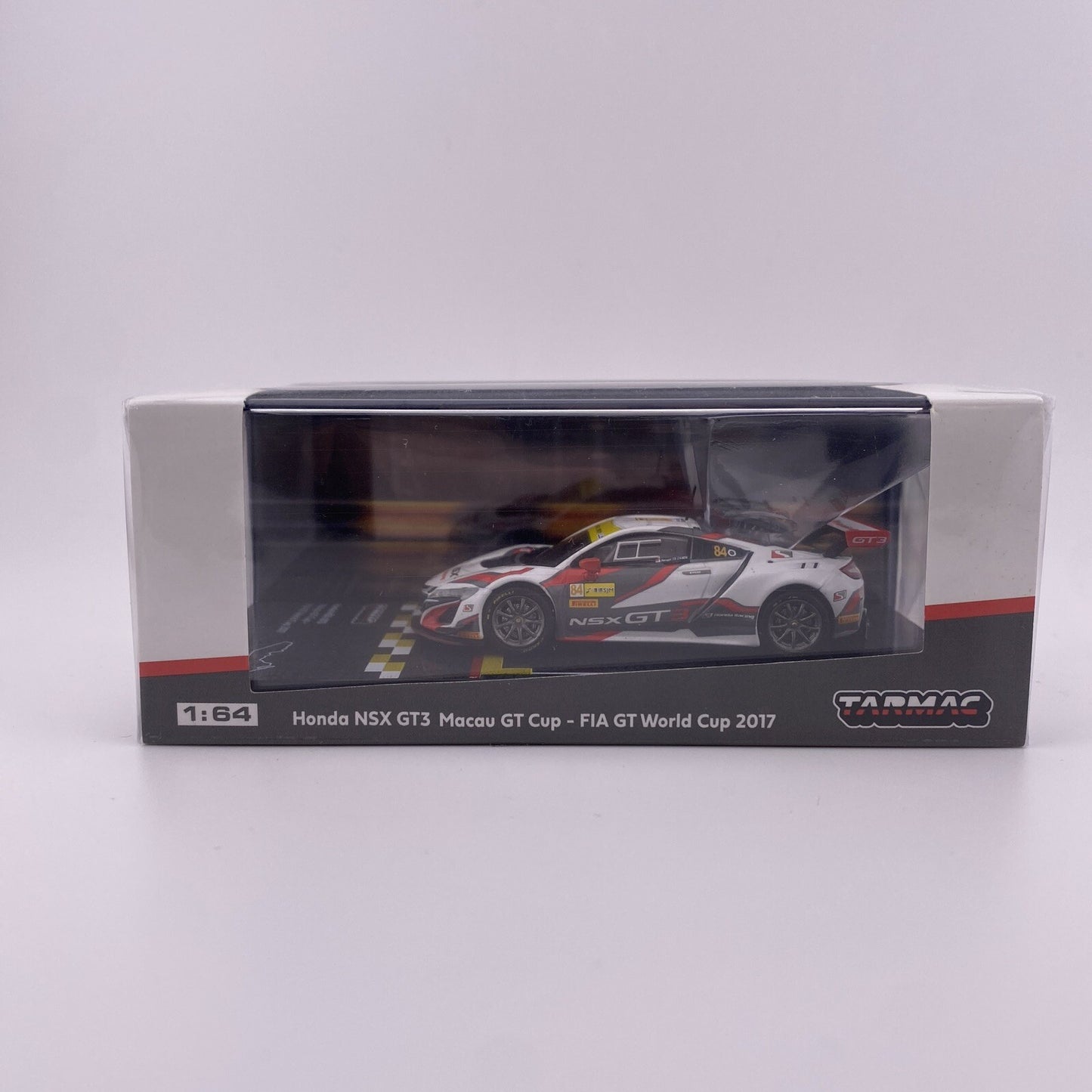 Honda NSX GT3   White   Tarmac Works   T64 028 17MGT84 #84 / FIA GT World Cup 170