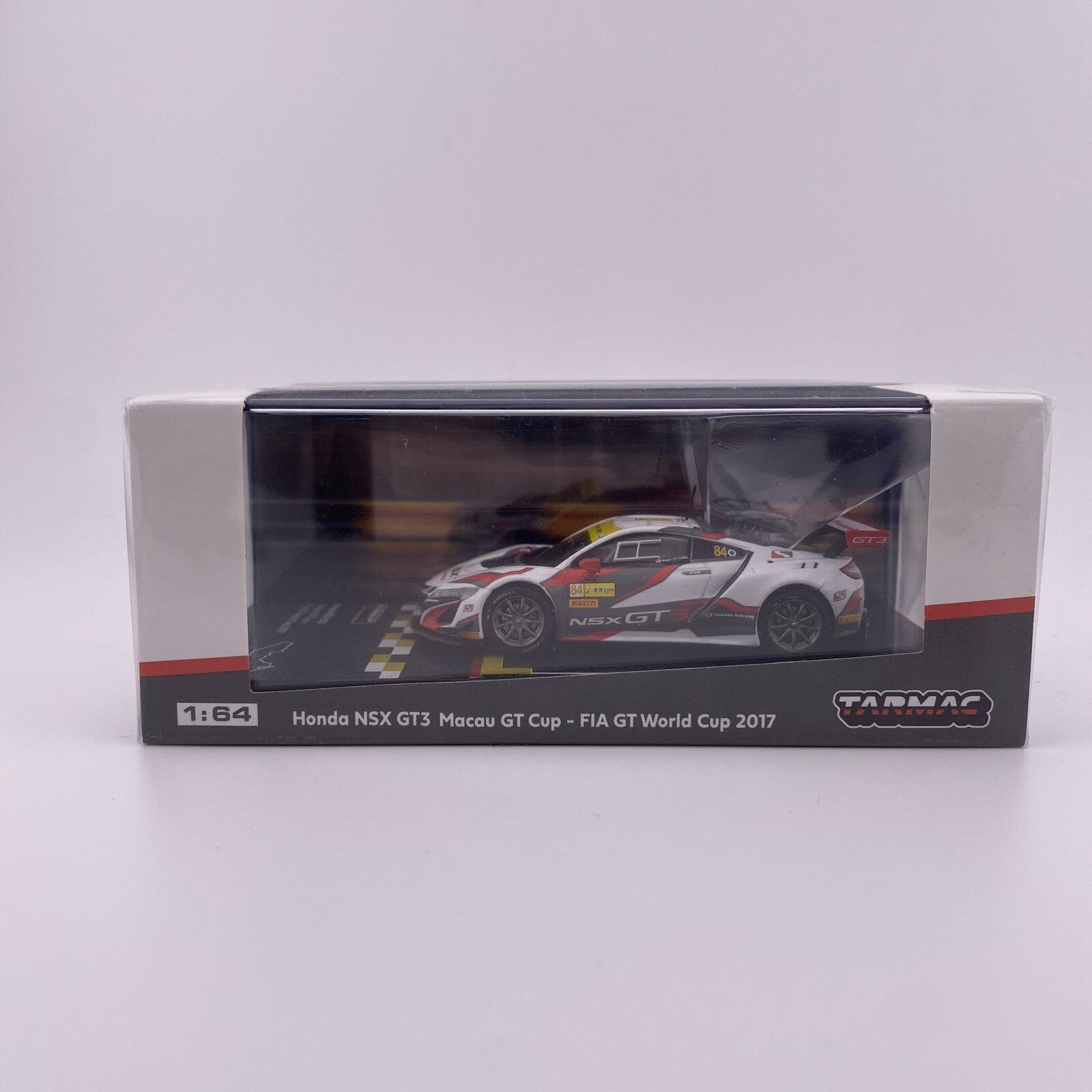 Honda NSX GT3   White   Tarmac Works   T64 028 17MGT84 #84 / FIA GT World Cup 170