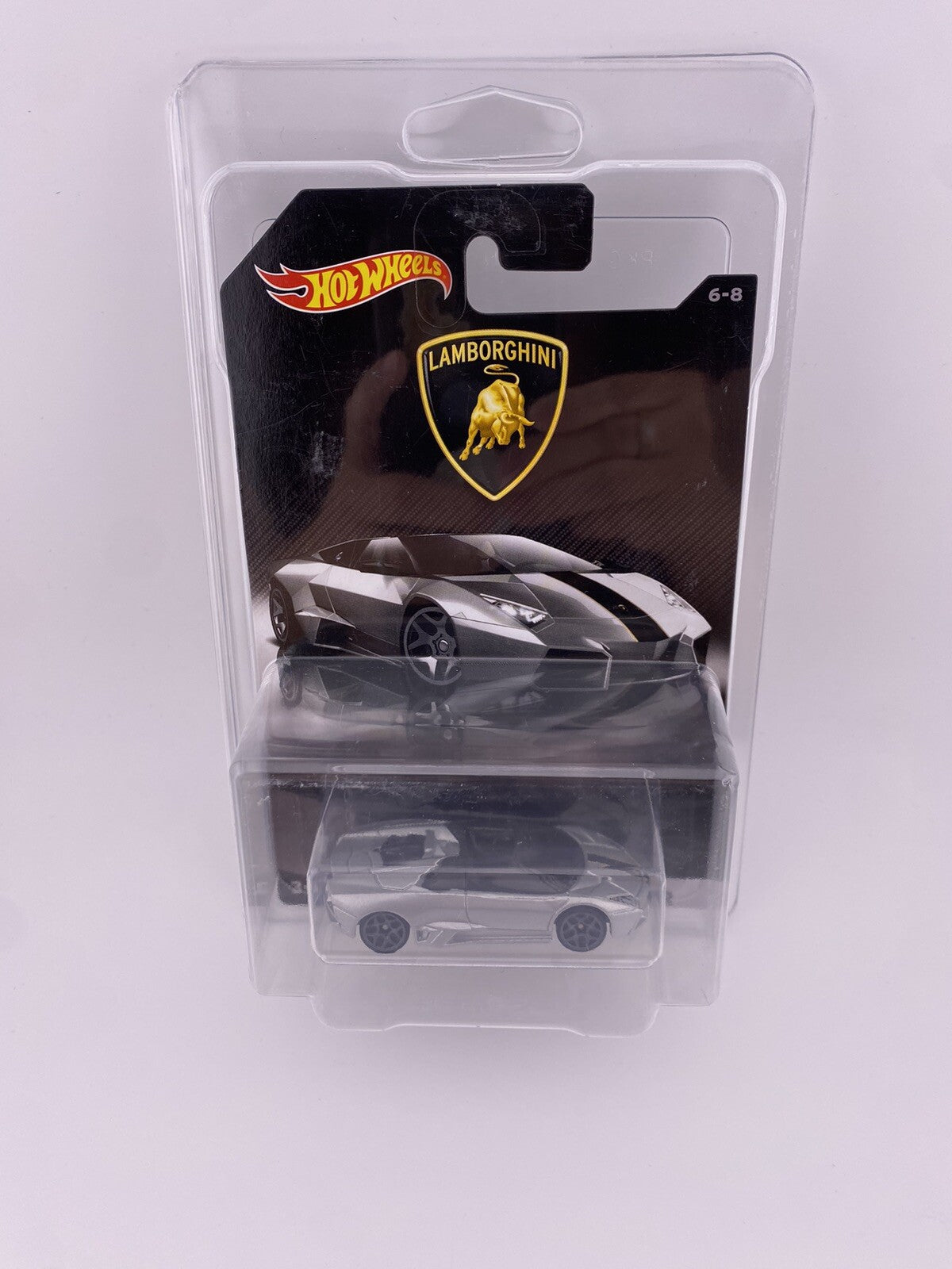 Lamborghini Reventon Roadster Silver Hot Wheels 17 Lamborghini 6/8 in Protector2