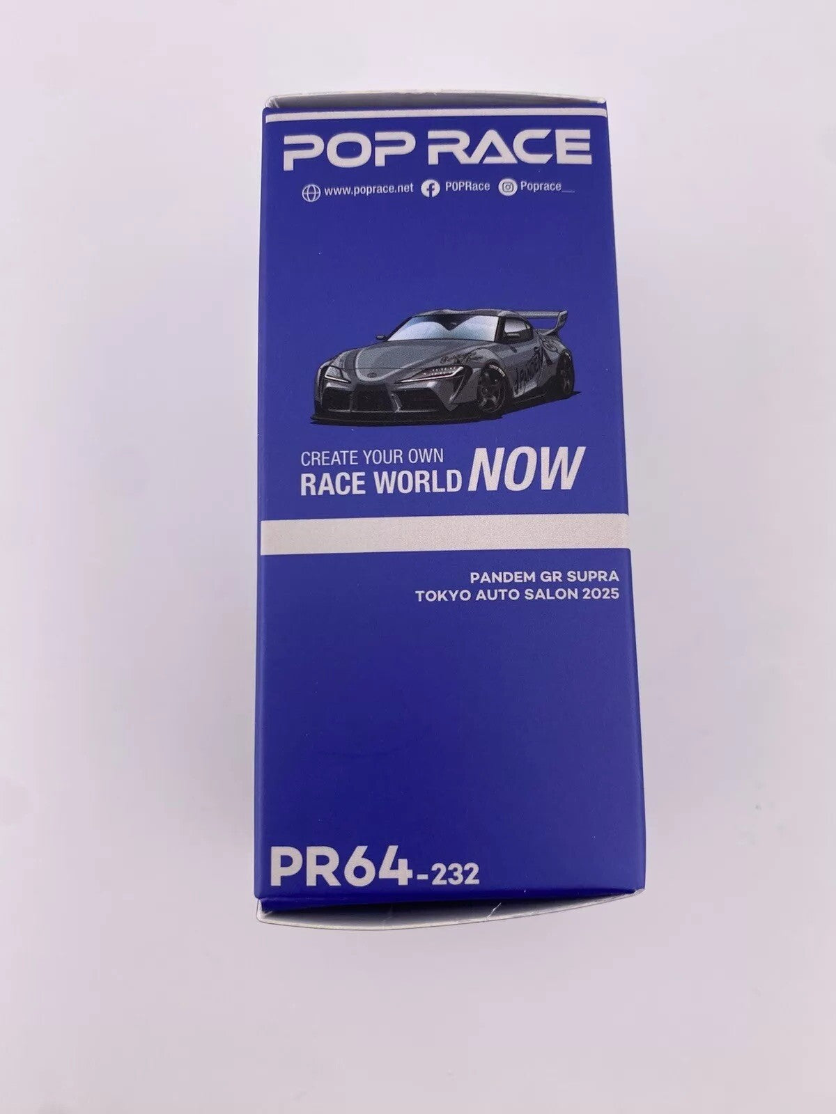 Pop Race Pandem GR Supra Tokyo Auto Salon 2025 PR64 0232 Open Box6