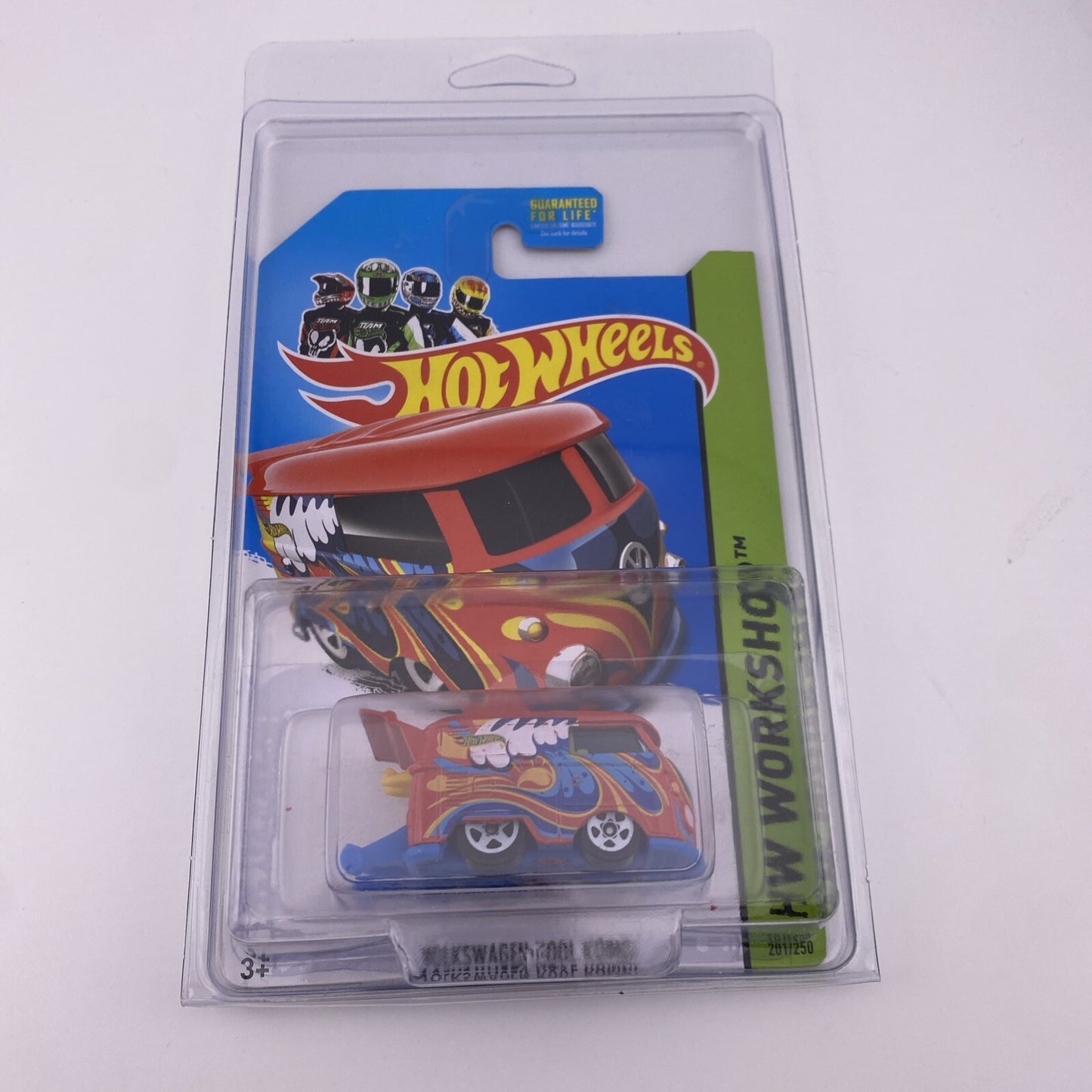 Hot Wheels HW Workshop Red Volkswagen Kool Kombi Toy Car 201/250 in Protector6