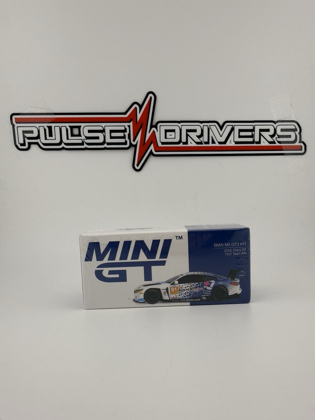 BMW M4 GT3 China GT FIST Team AAI M4 GT3 #91 Mini GT 01108 New Sealed0