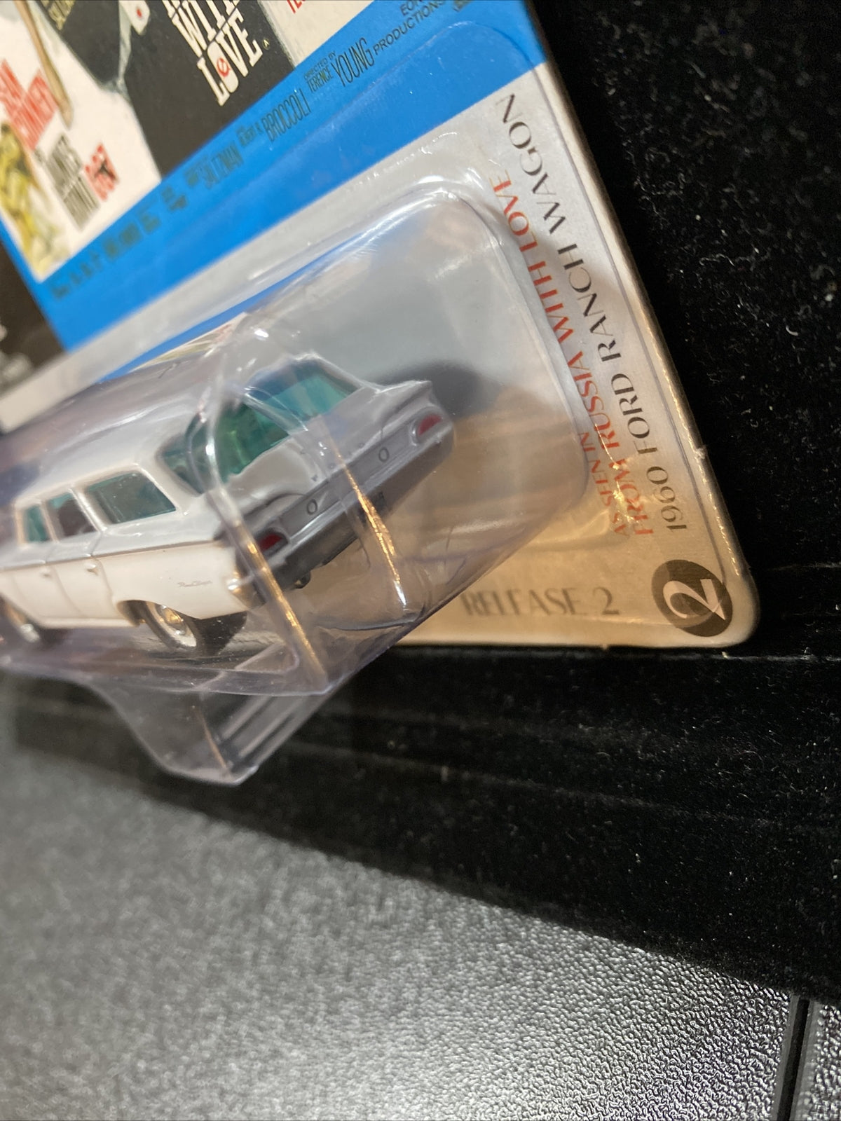 1960 FORD RANCH WAGON WHITE 007 JAMES BOND 1/64 JOHNNY LIGHTNING3