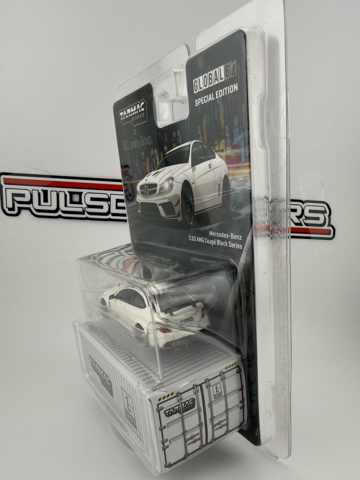 Mercedes Benz C 63 AMG Black Series White Tarmac Works T64G 009 Lamley w/ Pin5
