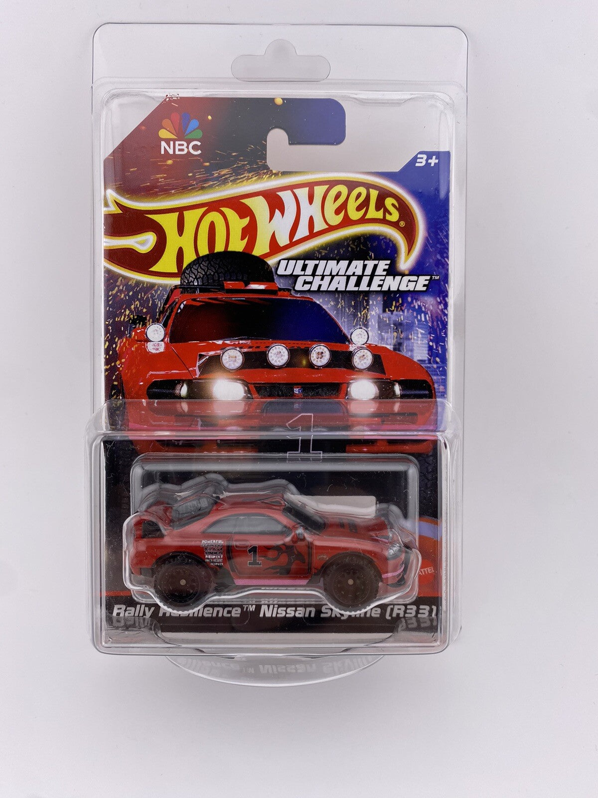 Rally Resilience Nissan Skyline (R33) Candy Red   Hot Wheels Ulitimate Challenge5