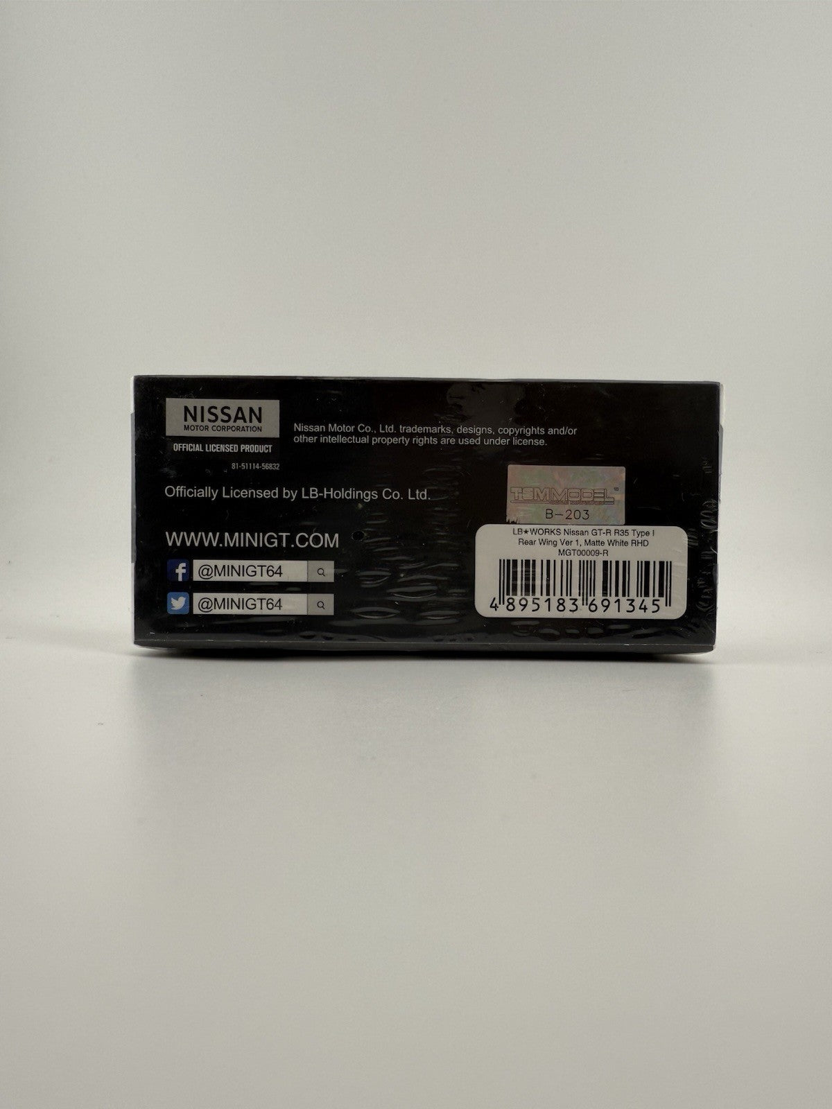 Nissan GT R (R35) LB Works Matte White   Mini GT MGT 00009 Sealed Box2