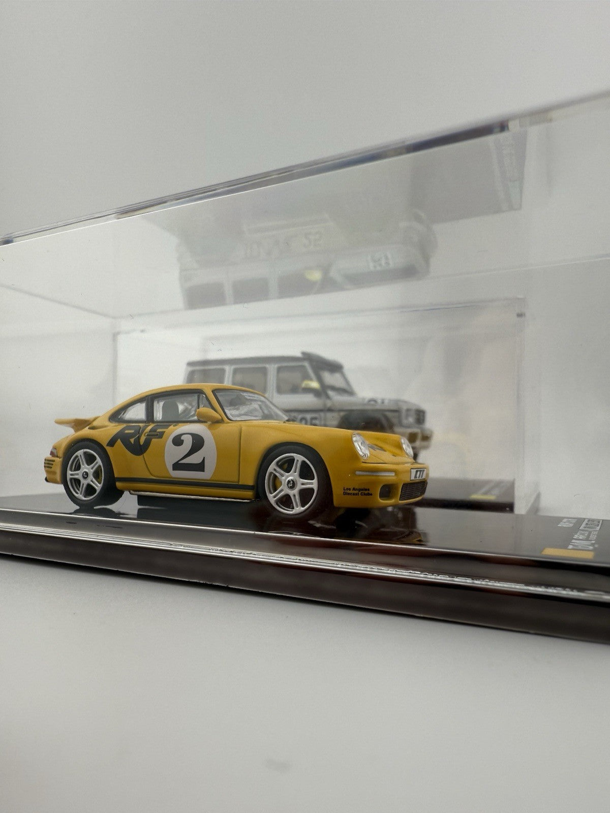 TENMIL   Los Angeles Diecast Club   RUF Yellowbird & G Wagon and Merchandise16