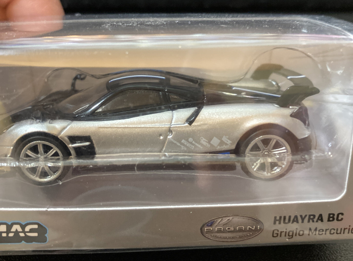 PAGANI HUAYRA BC SILVER & BLACK 1/64 TARMAC WORKS Lot of 2 Chase & Regular5