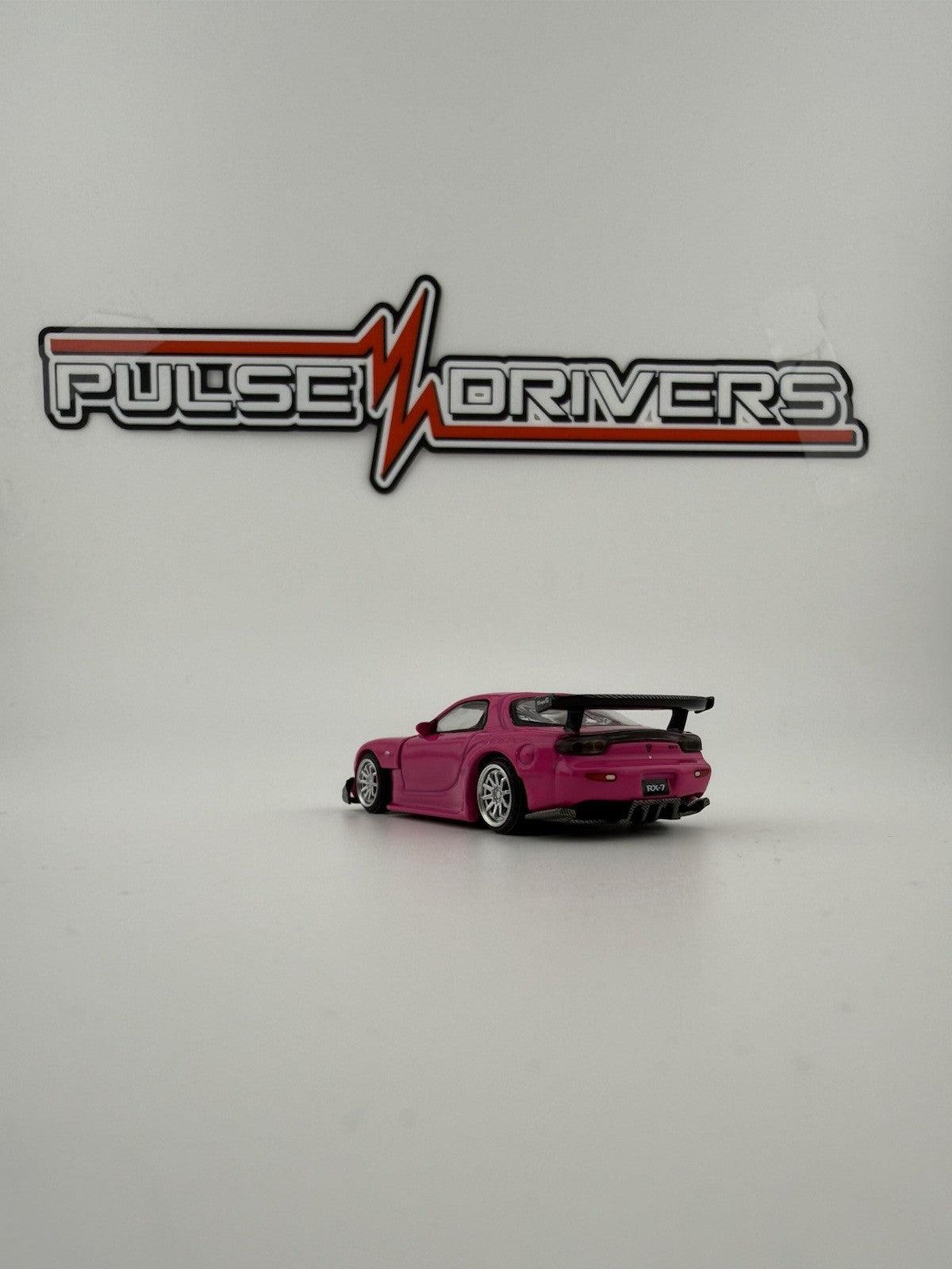 Mazda RX7 RE Amemiya Pink   POPRACE PR64 0156 IDE Open Box3