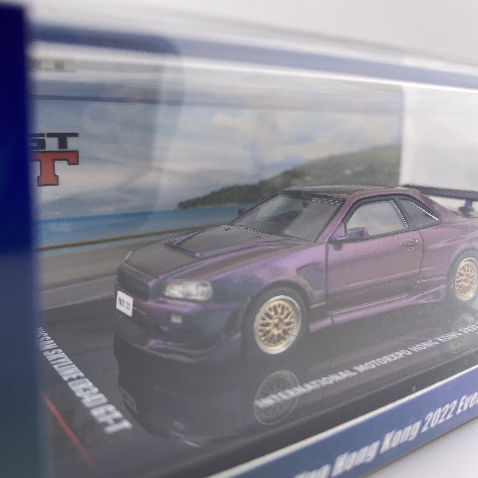 Nissan Skyline (R34) GT T   Magic Purple  INNO64 IN64 R34GTT IMX22 Hong Kong4