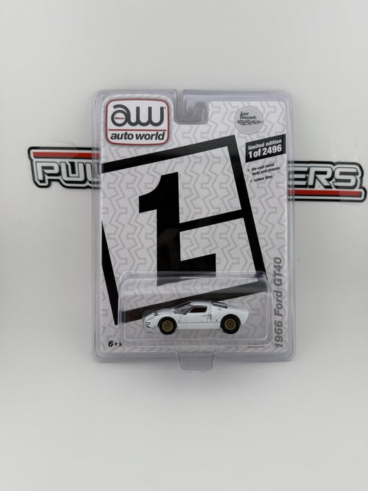 1966 Ford GT40 Auto World Lamley X Jcar Diecast Exclusive / 1 of 2496 / A320