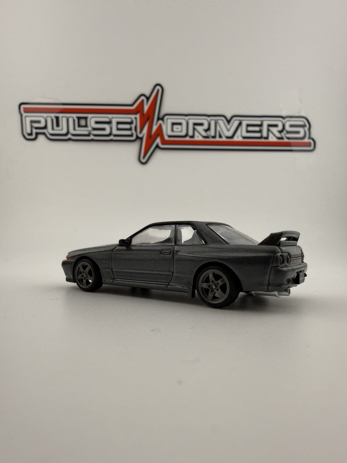 Nissan GTR R32 Gun Grey Metallic   POPRACE PR64 0101 Open Box7