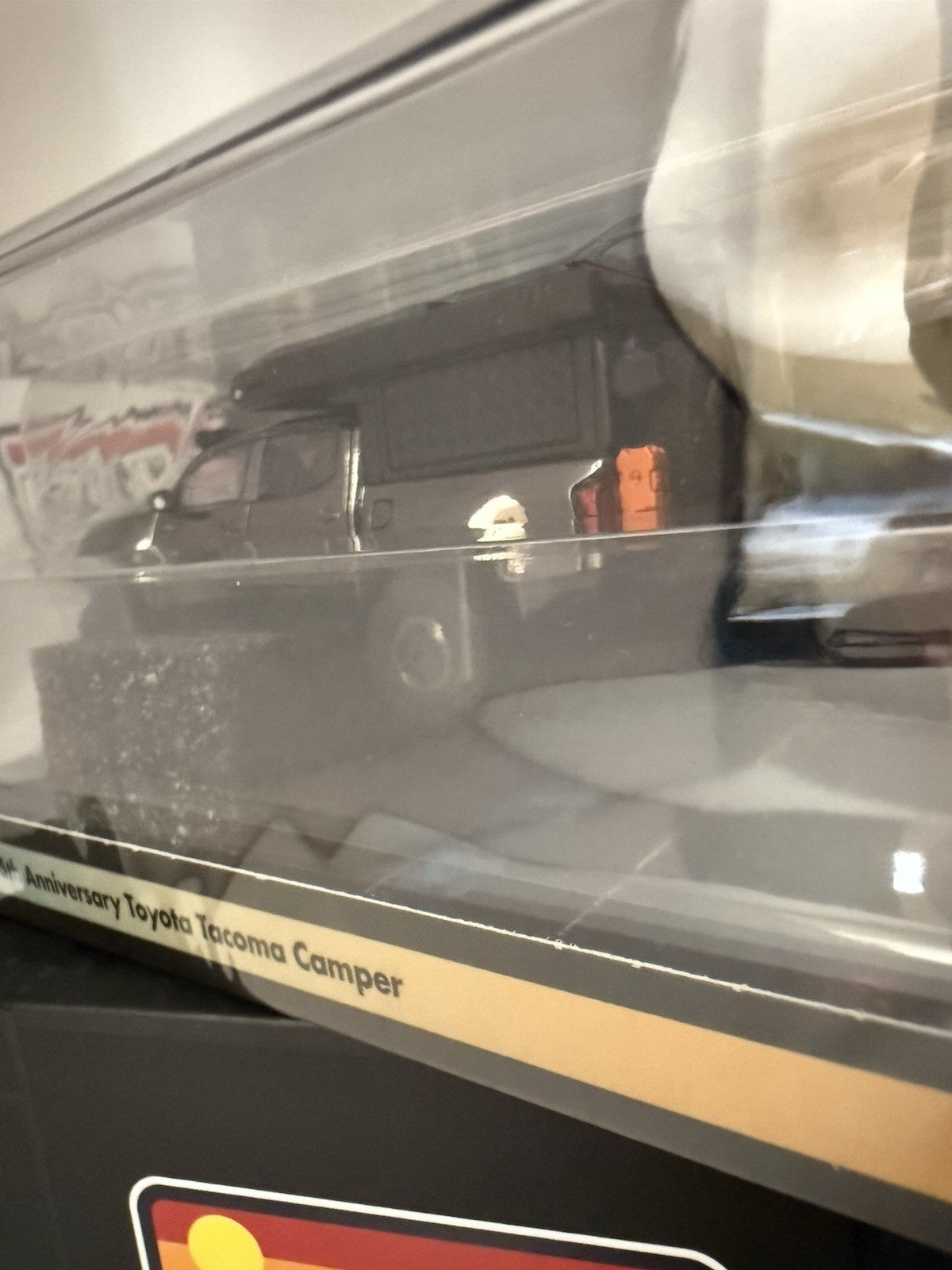 Toyota Tacoma Camper Black Chrome   GCD DTGSPC3 DiecastTalk 5th Anniversary Open9