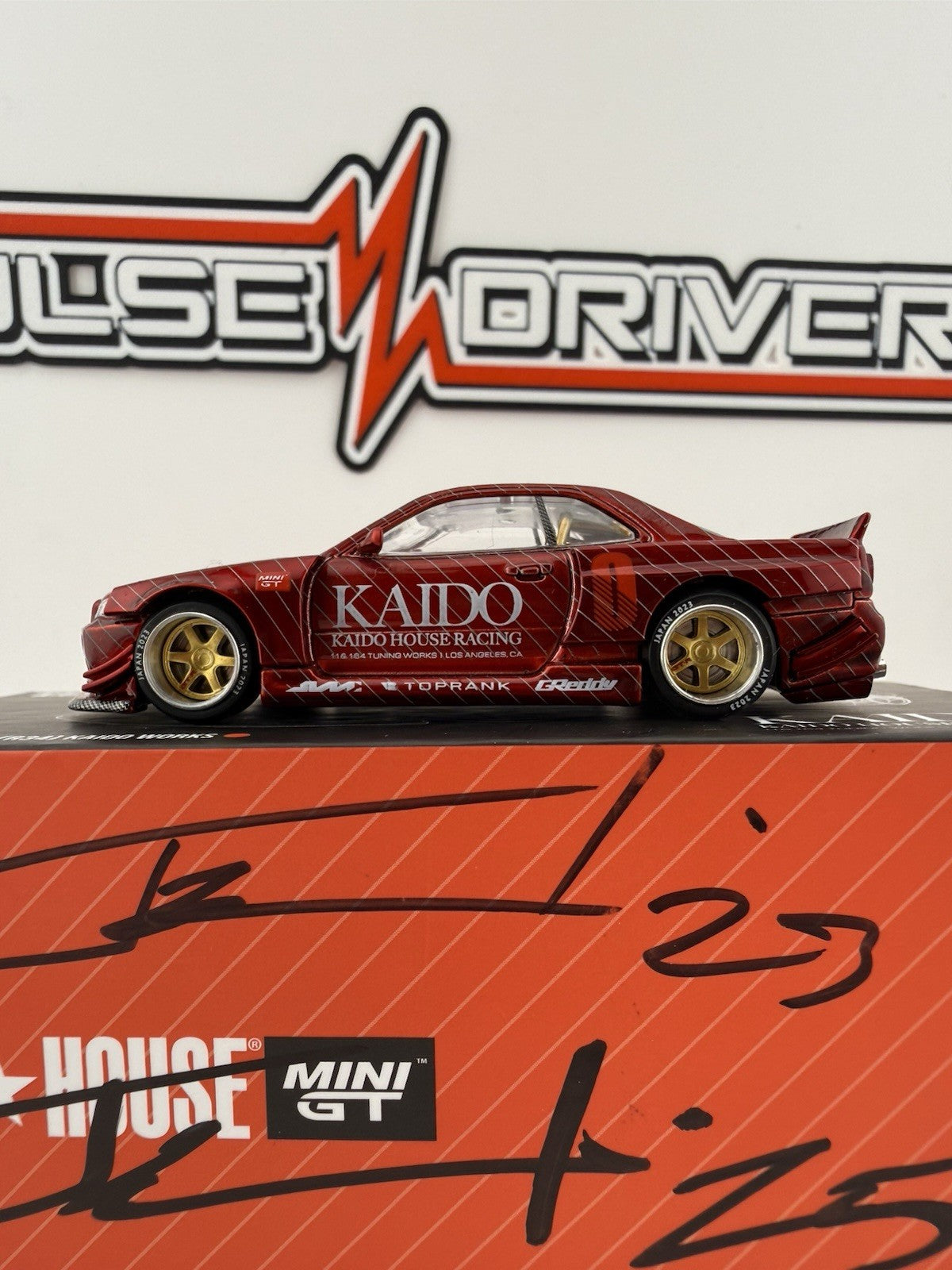 Nissan Skyline GT R (R34) Kaido House Red   Kaido House KHMG 057 2023 Shizuoka0