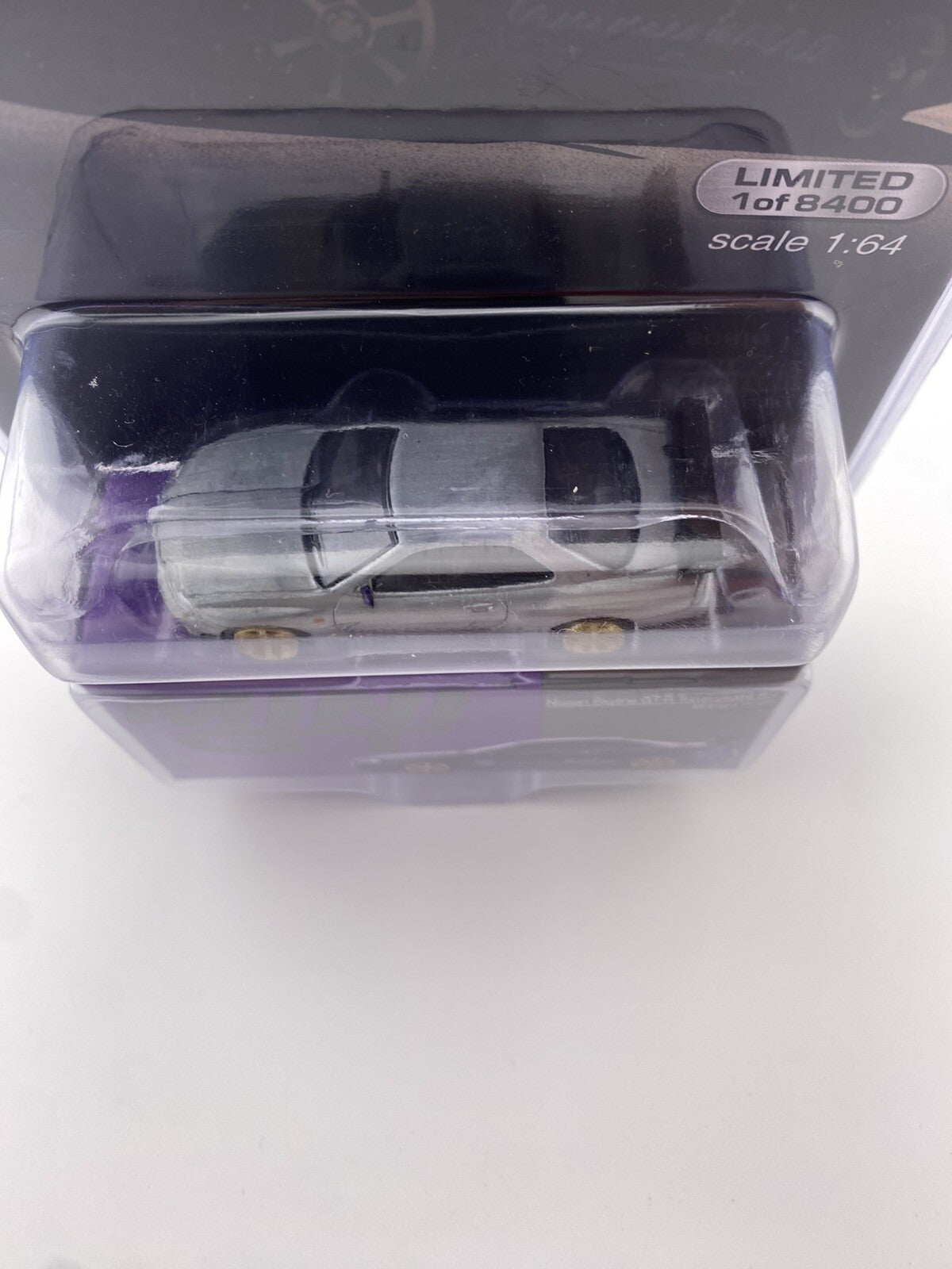 CHASE   Nissan Skyline GT R R34 Tommykaira R z Raw/Purple Mini GT 006163