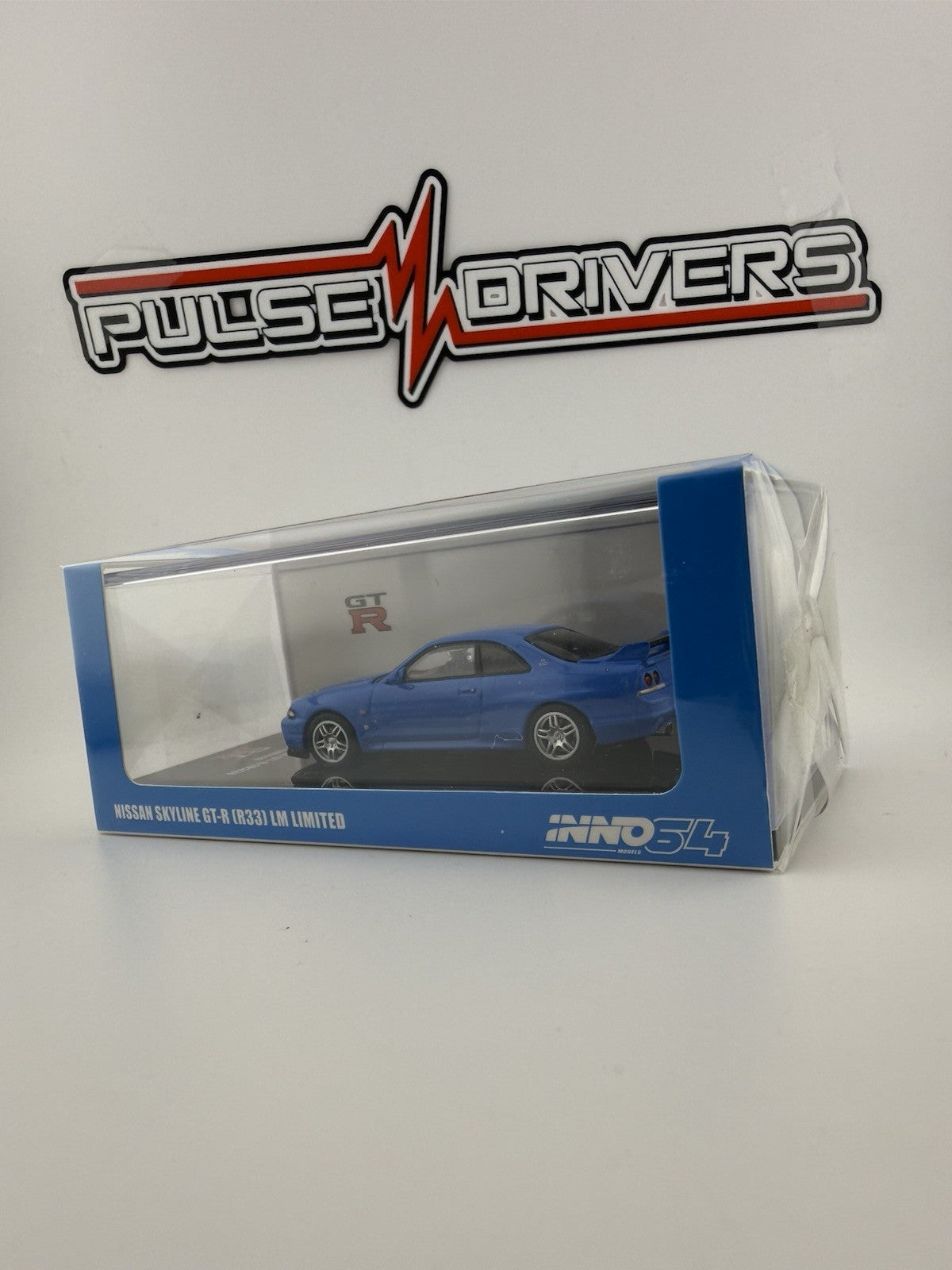 Nissan Skyline GT R (R33) Blue INNO64 IN64 R33 LMLTD LM Limited Opened Resealed2