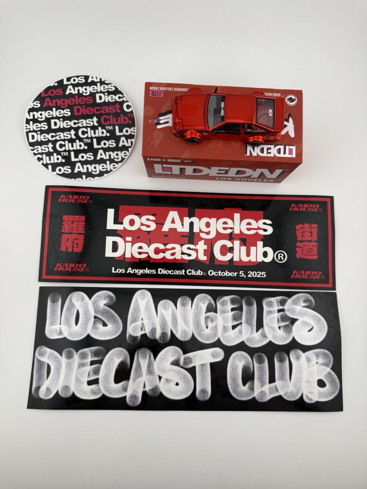 Toyota AE86 LTDEDN Los Angeles Diecast Club Exclusive 2025 Kaido House KHMG_2340