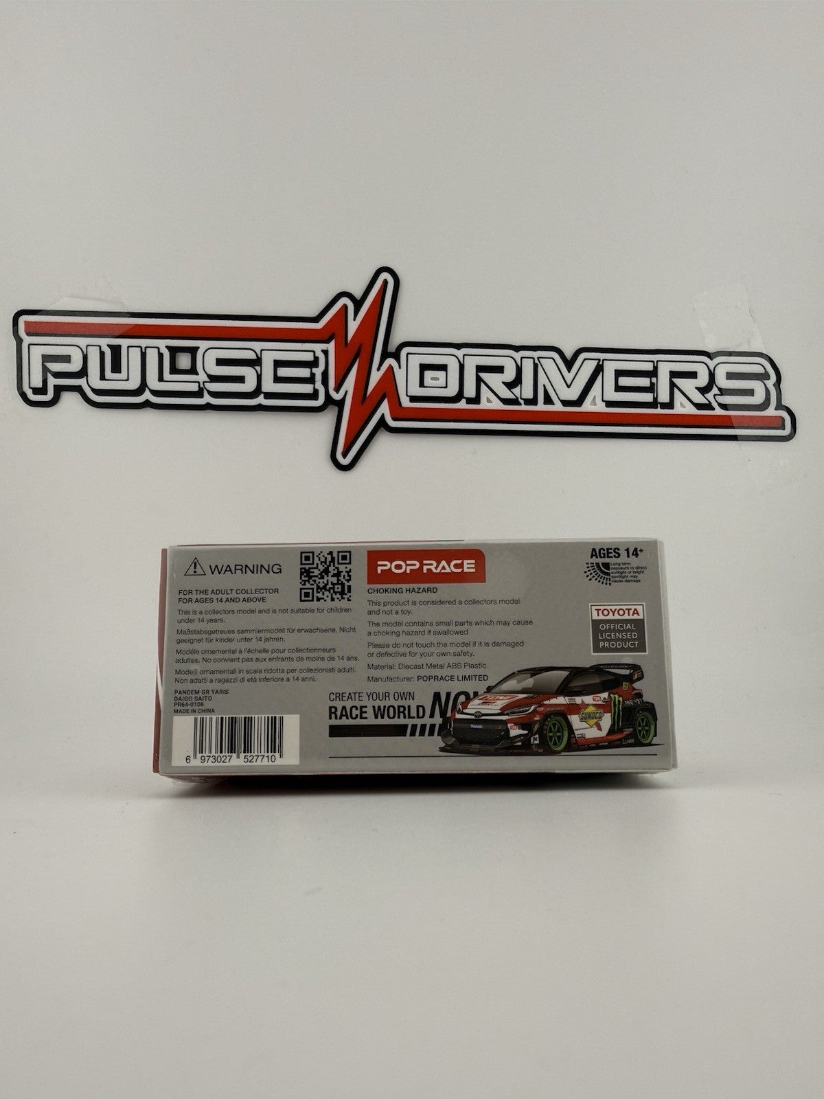 Pandem GR Yaris POPRACE PR64-0106 Diago Saito 87 Monster Energy3