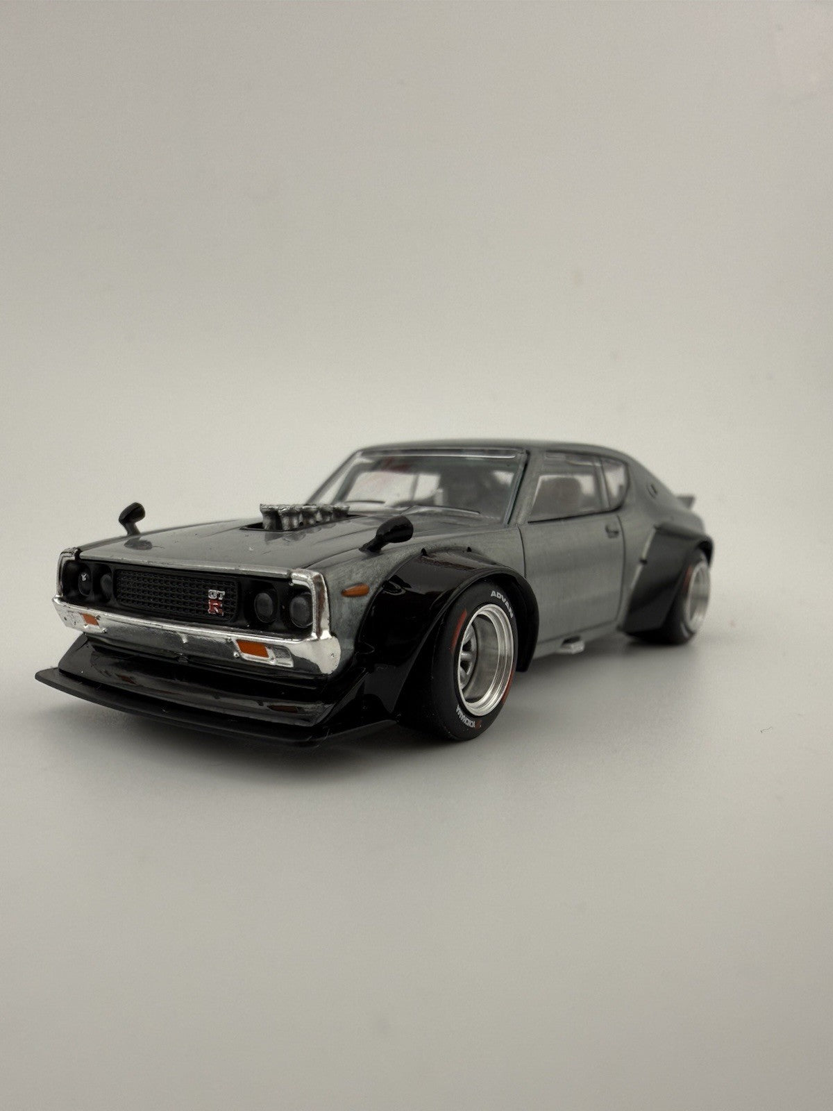 Nissan Skyline Kenmeri KPGC110  Raw Metal PopRace Enigma 006  Opened5