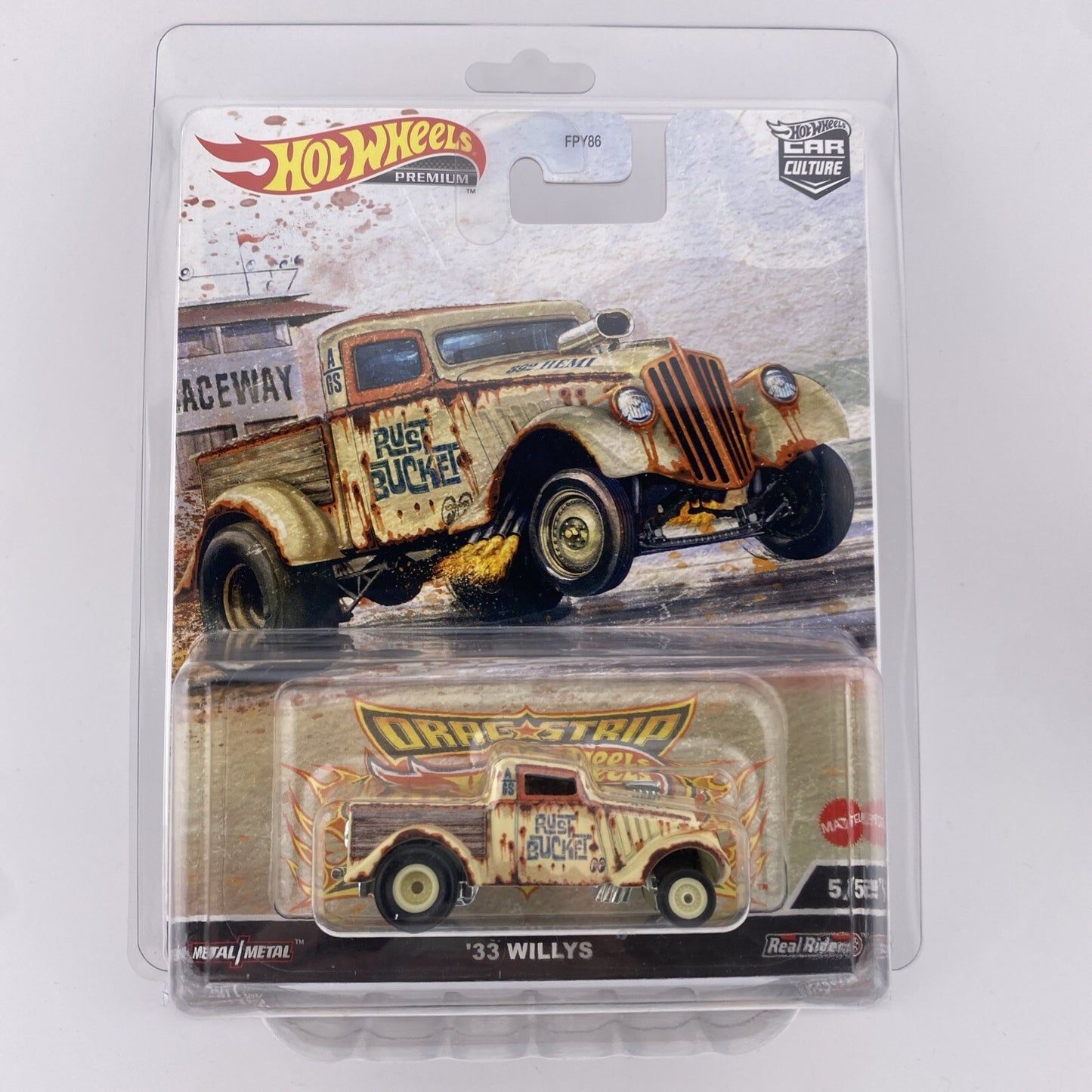 33 Willys   Hot Wheels Premium Car Culture Drag Strip in Protector7