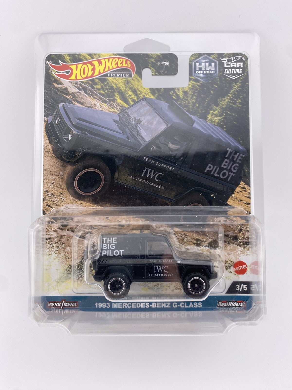 Hot Wheels 1993 Mercedes Benz G Class Hot Wheels Off Road 3/5 In Protector4