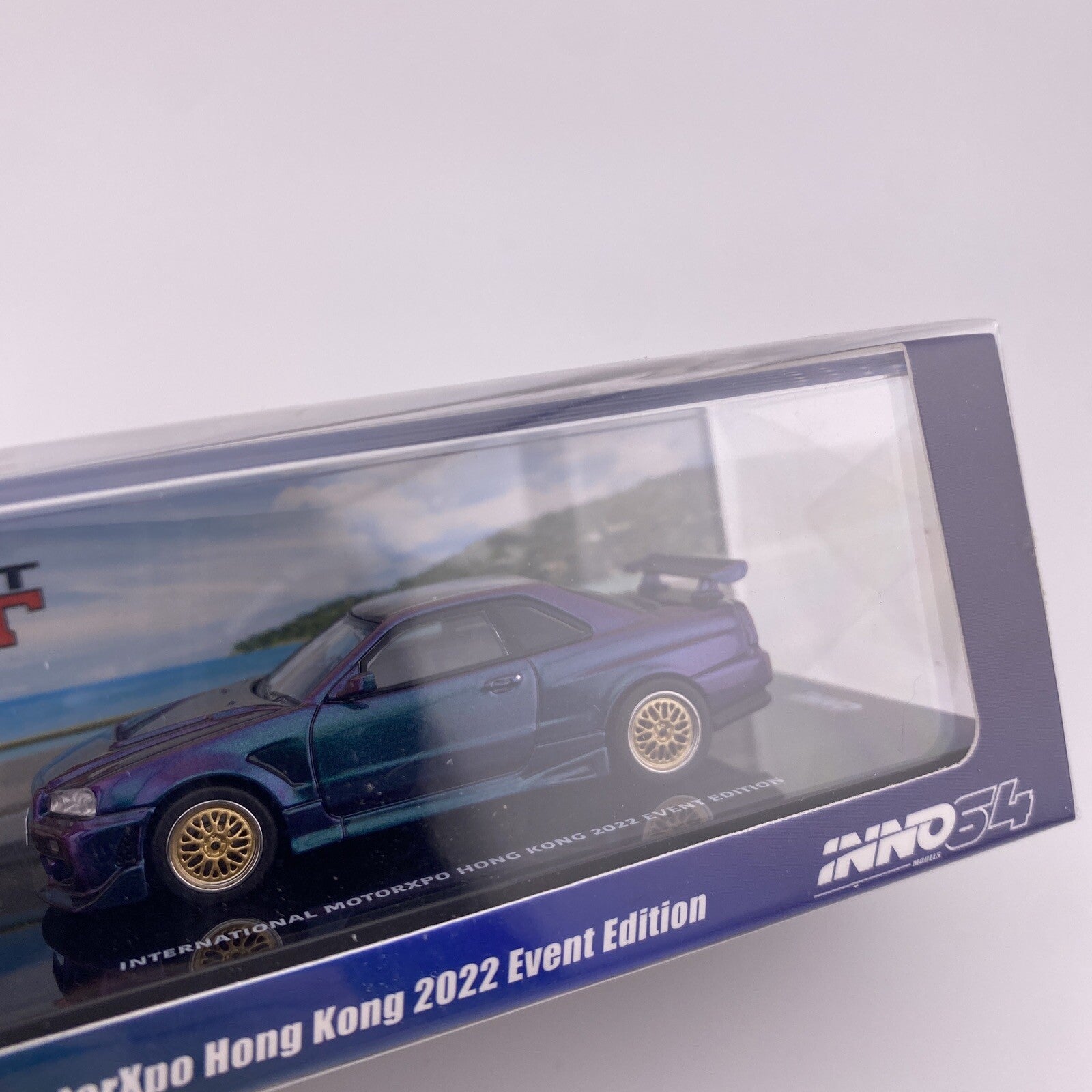 Nissan Skyline (R34) GT T   Magic Purple  INNO64 IN64 R34GTT IMX22 Hong Kong7