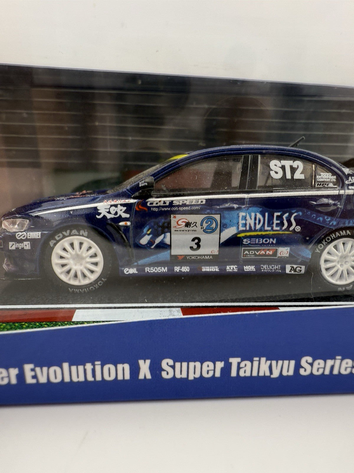 Mitsubishi Lancer Evolution X #3 Tarmac Works T64 004 ENL SUPER TAIKYU Unsealad3