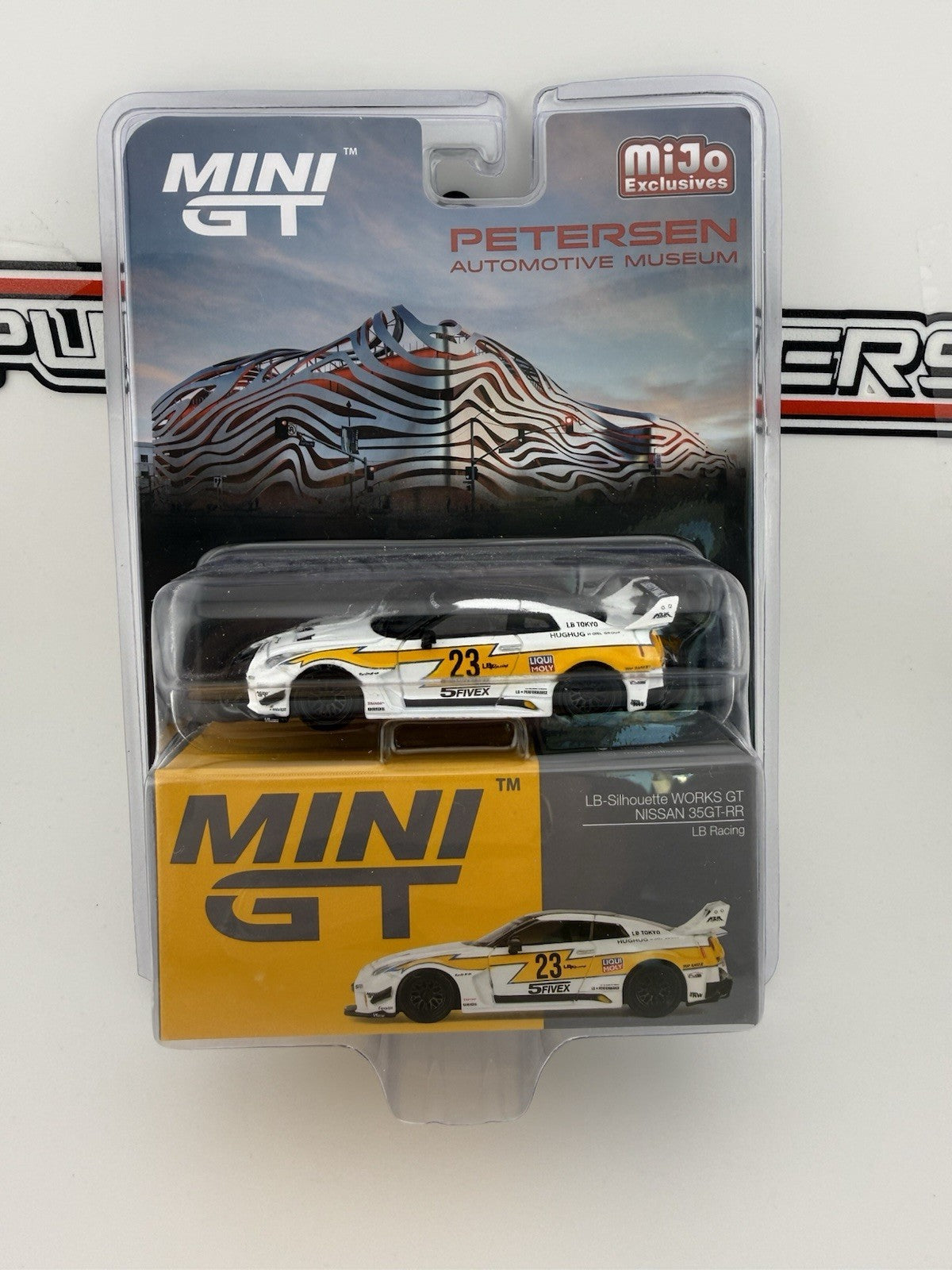 LB Silhouette Works GT Nissan 35GT RR Ver1 LBWK Mini GT 00528 Petersen Packaging0