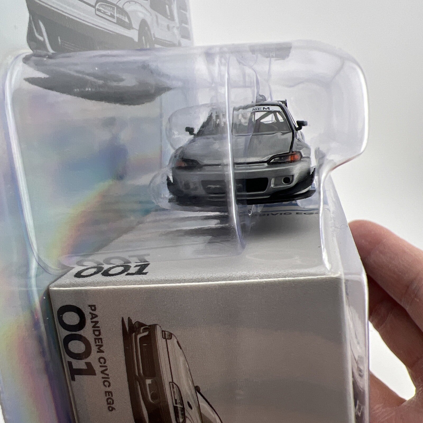 Pandem Civic EG6 Raw Metal   POPRACE PRE 001 CH8