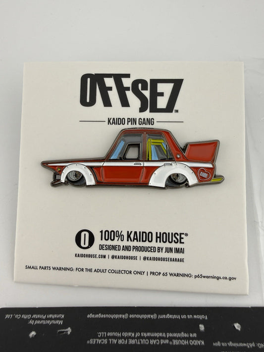 Skyline   Red   KAIDO HOUSE OFFSET  Pin Gang Opened0