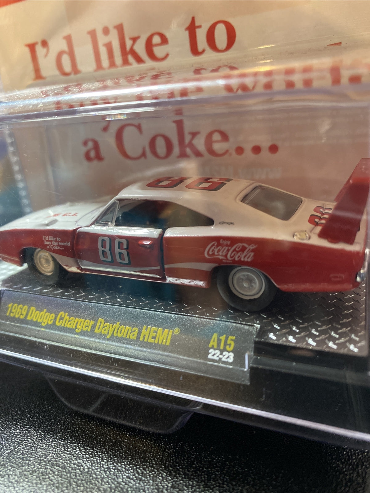 M2 Machines Coca Cola 1969 Dodge Charger Daytona HEMI5